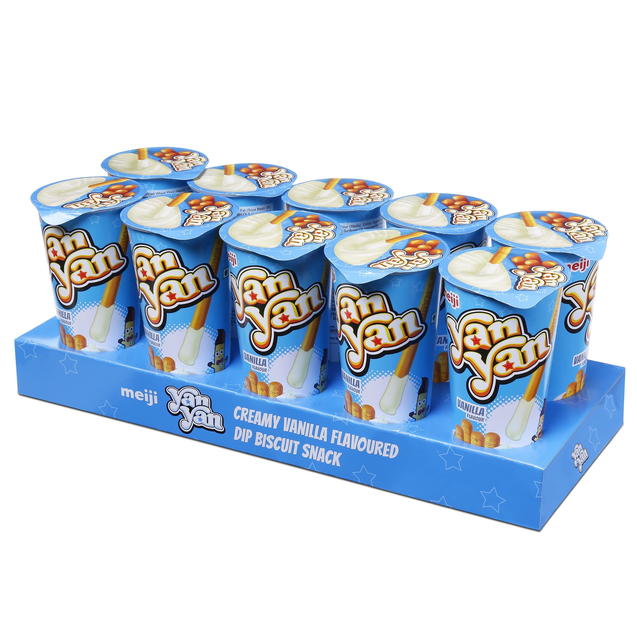 Yan Yan Biscuits (Pack Of 10, Vanilla),540 Gram