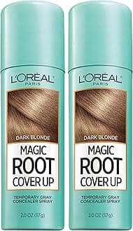 L'Oréal Paris Hair Color Root Cover Up Hair Dye-Pack of 2 (Dark Blonde,2oz)