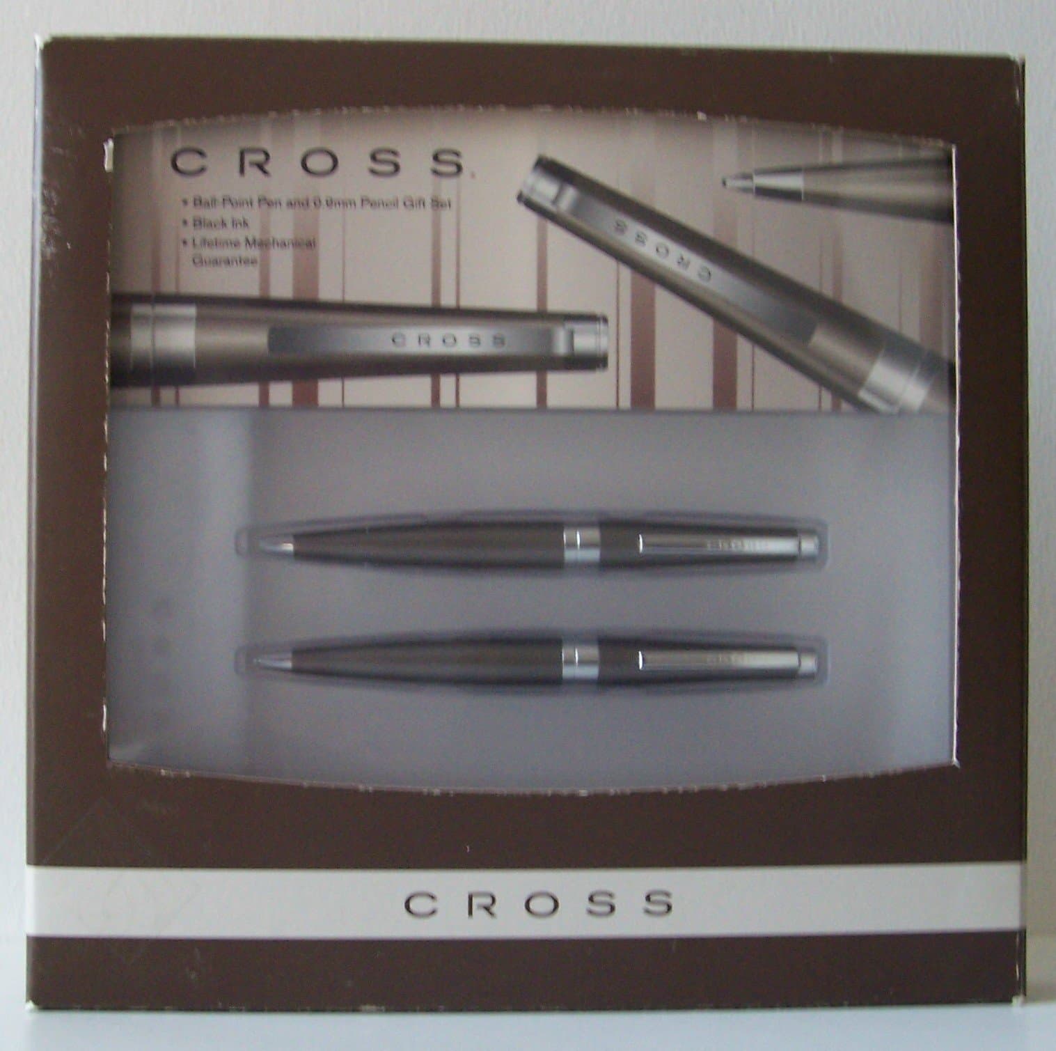 Cross Titanium Ball-point Pen and 0.9 Pencil Gift Set