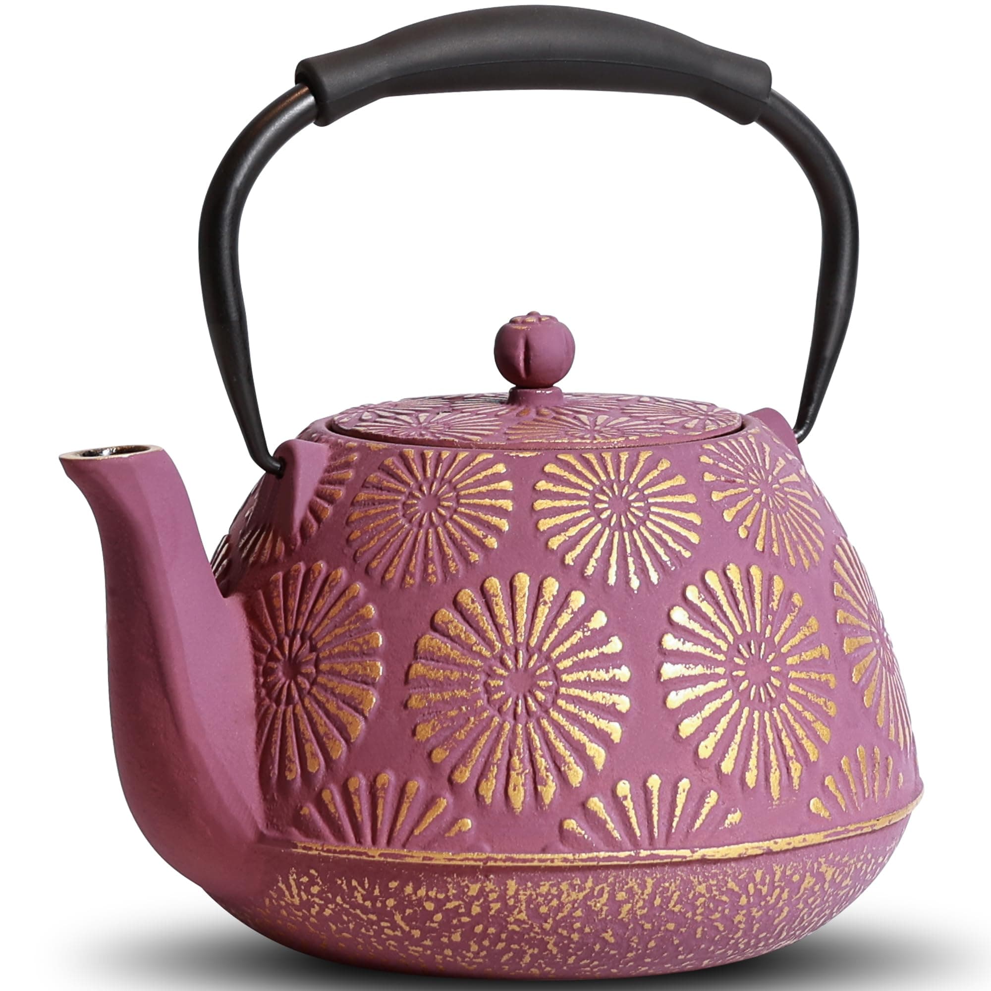 MILVBUSISS Sakura Cast Iron Teapot
