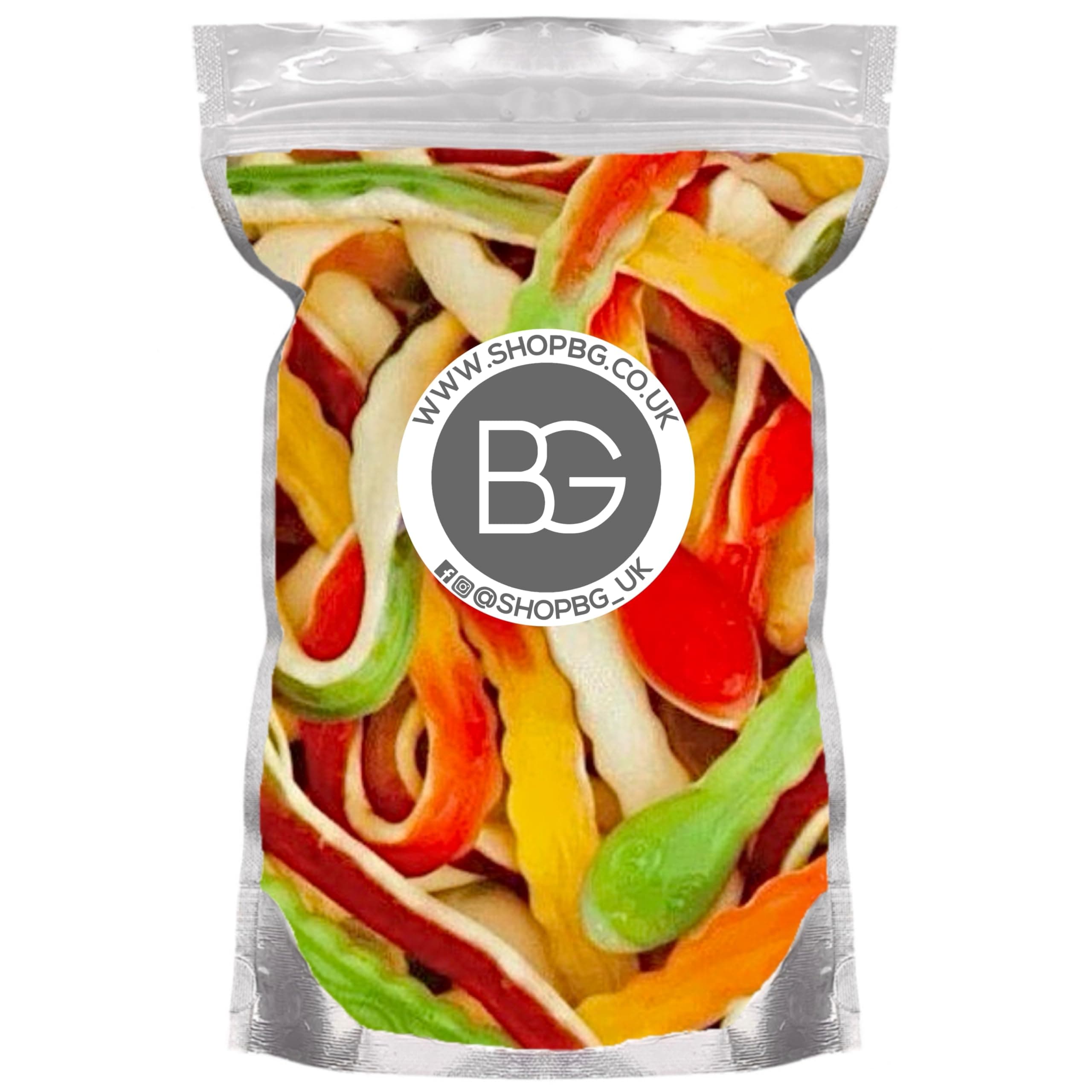 BG Pick & Mix Sweets Candy Pick n Mix Choose Your Sweetie Pouch 800g (- Yellow Bellies)