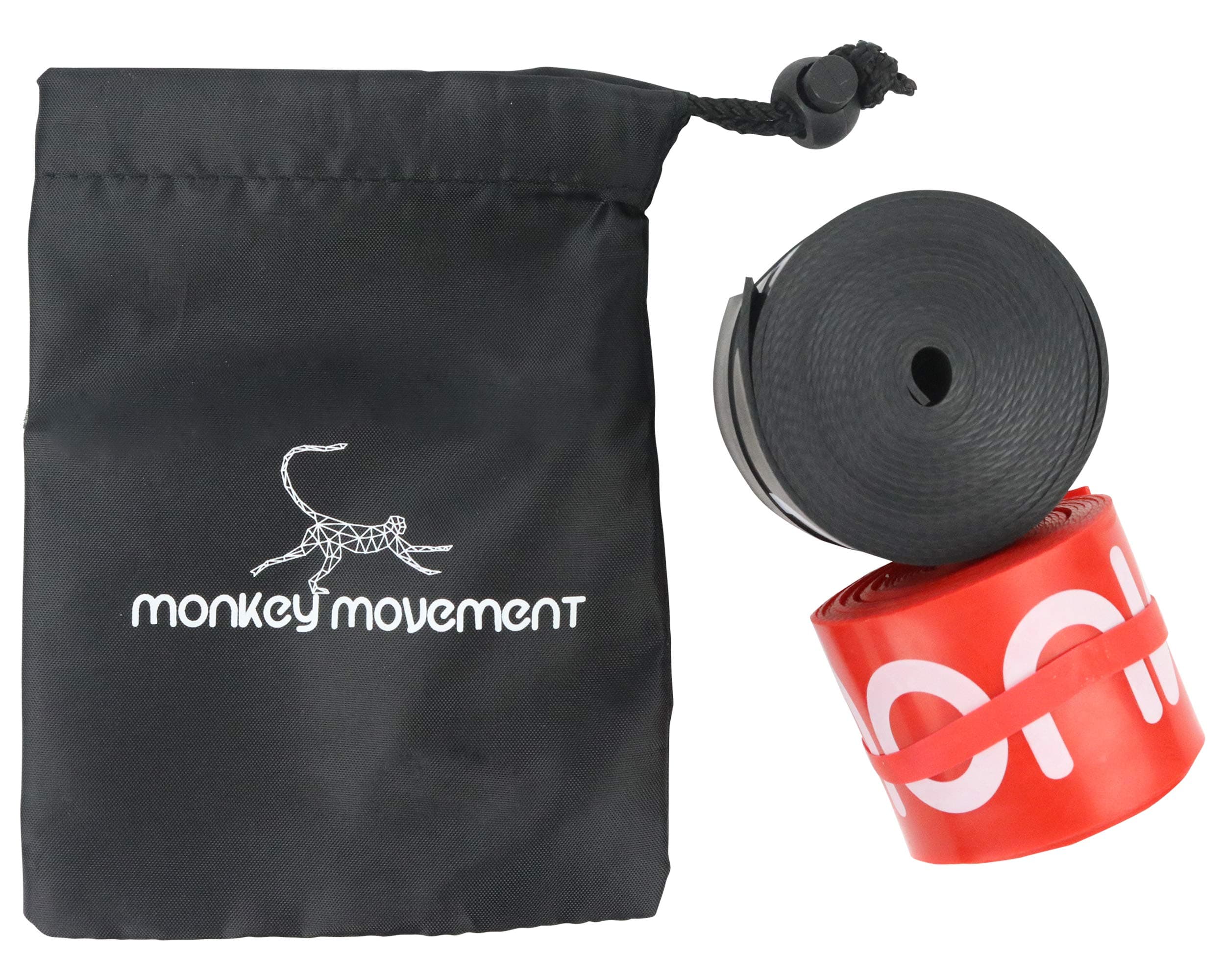 Efast Muscle Floss Bands 2 Pack Mobility & Recovery WOD - Free Carrying Case & PDF Guide - Compression Improves Circulation, Soreness, Swelling