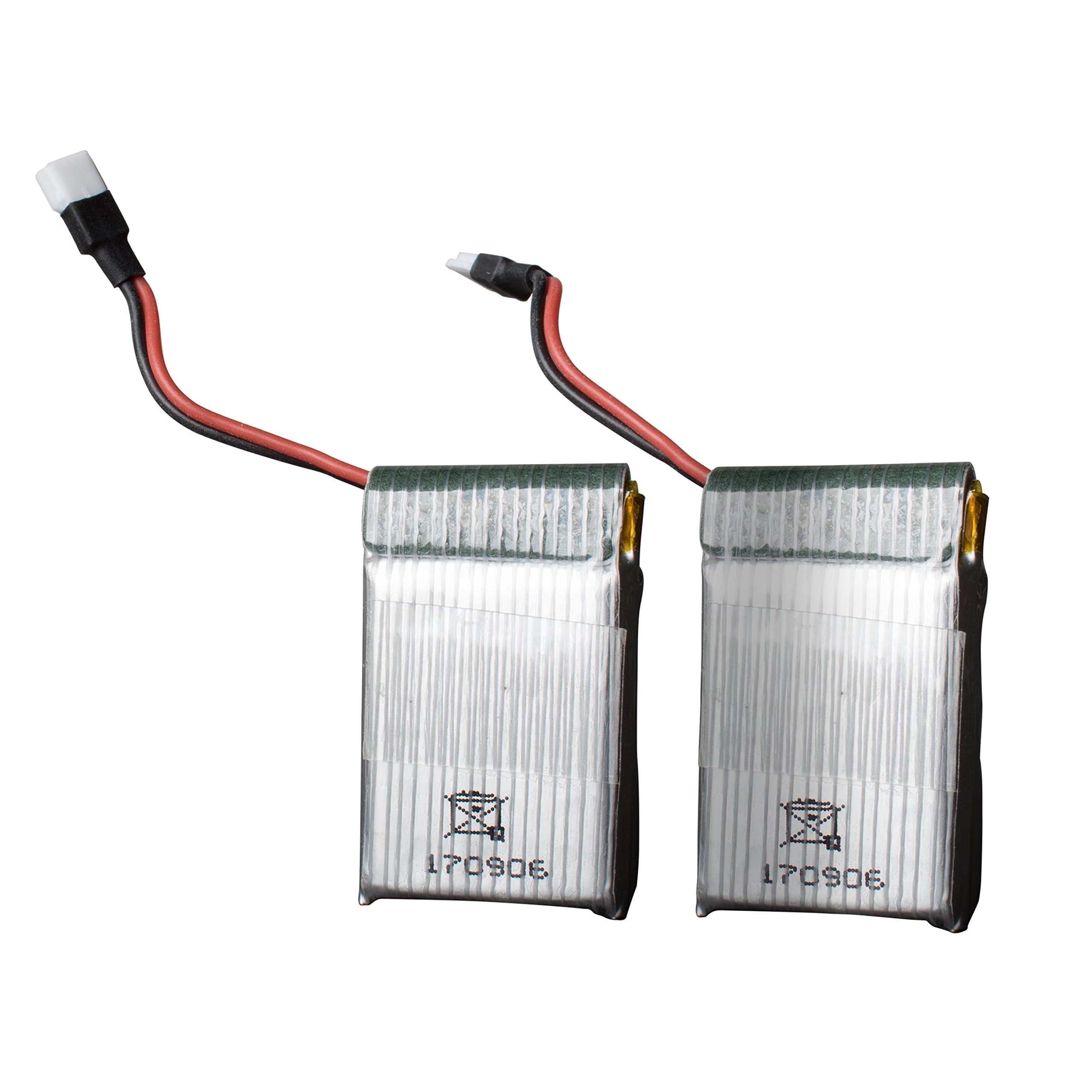 Force1 UFO 3000 and UFO 4000 Drone Batteries - 2 Pack 3.7v 500mAh LiPo Drone Battery UFO 3000 and UFO 4000 Quadcopter Drones