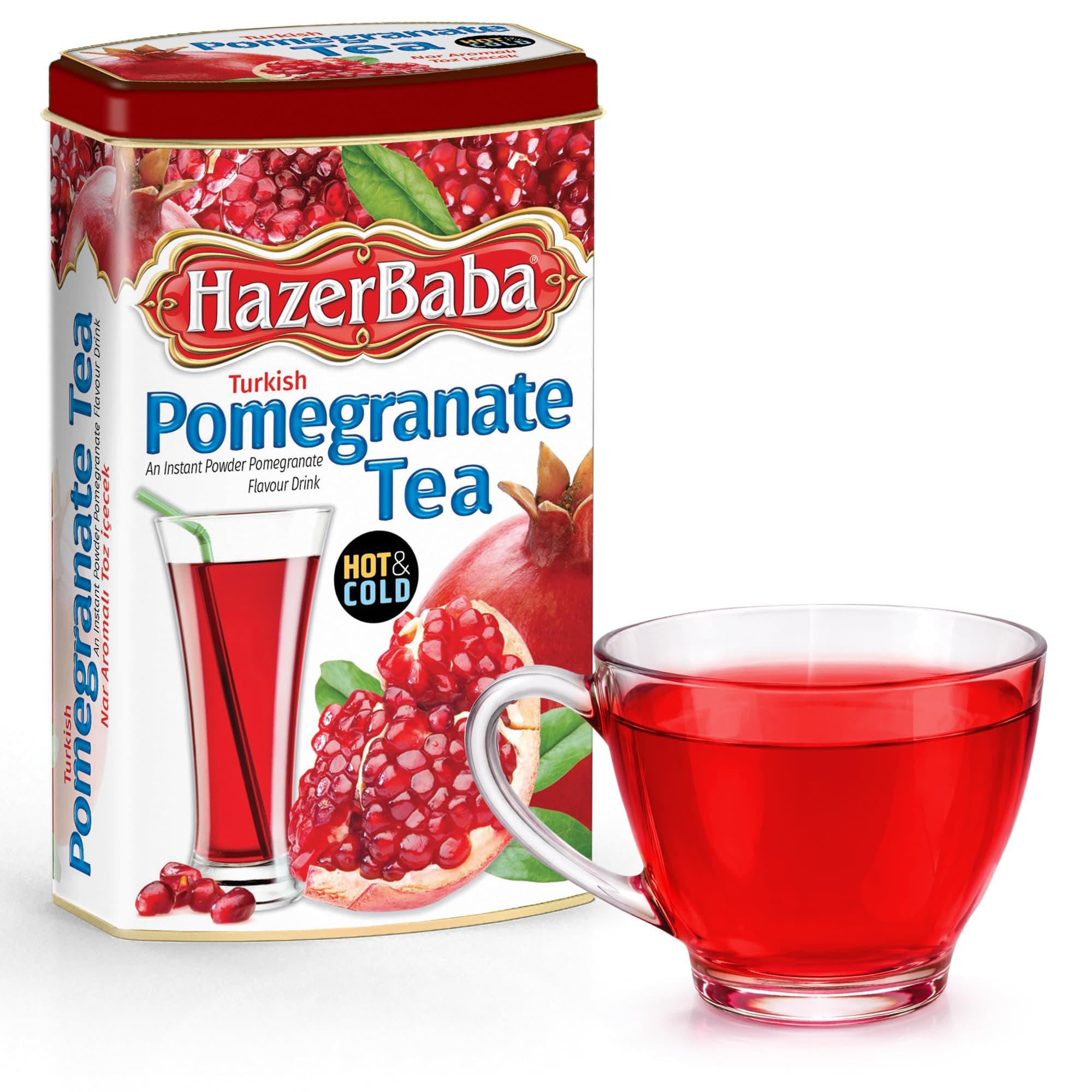 Hazer Baba Turkish Pomegranate Tea 250 TIN