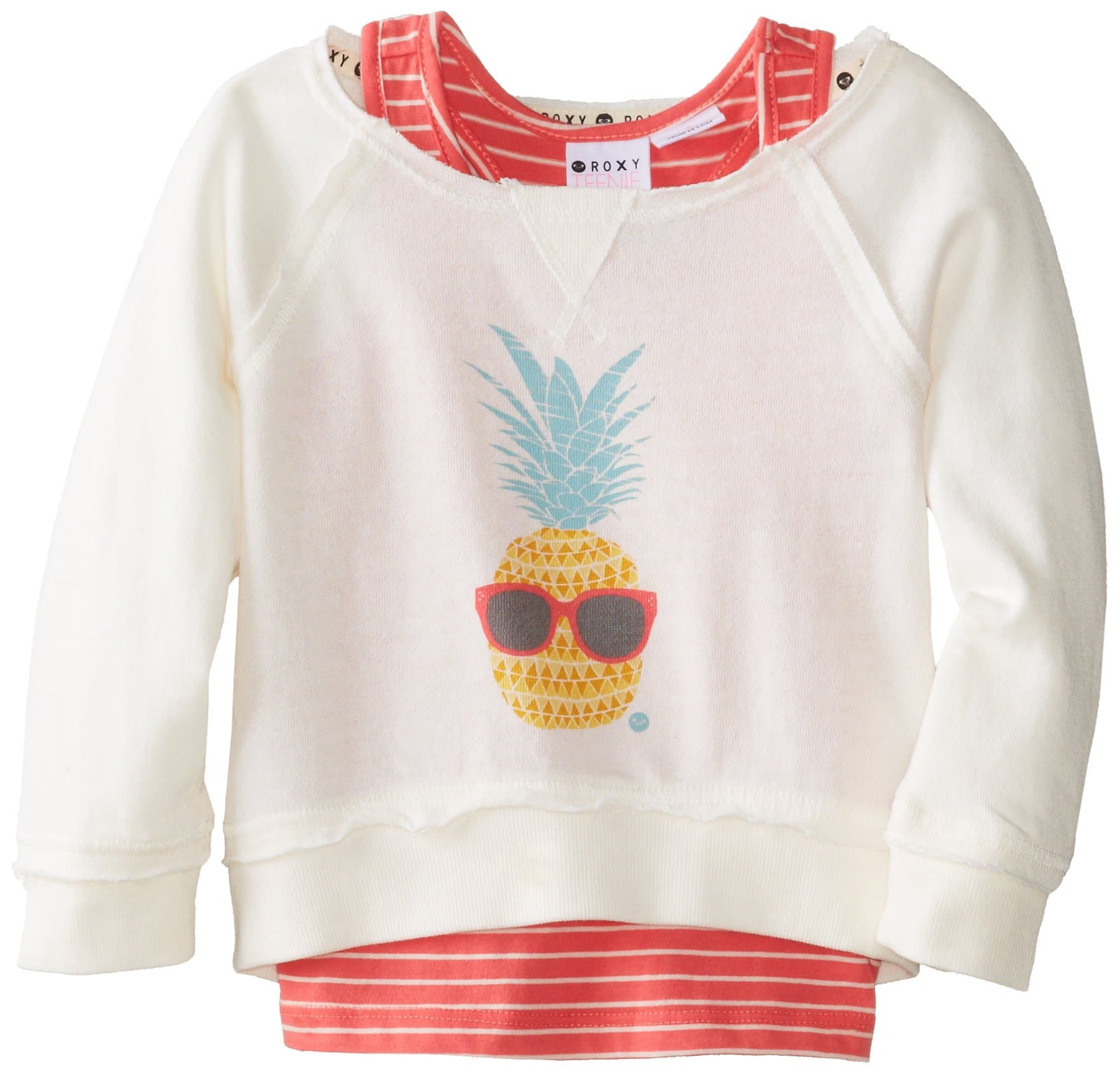 Roxy Little Girls' Neon Echo Knit Top