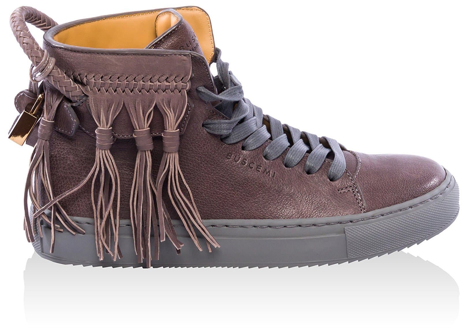 BUSCEMI Women's Mid-Rise Sneaker with Fringe