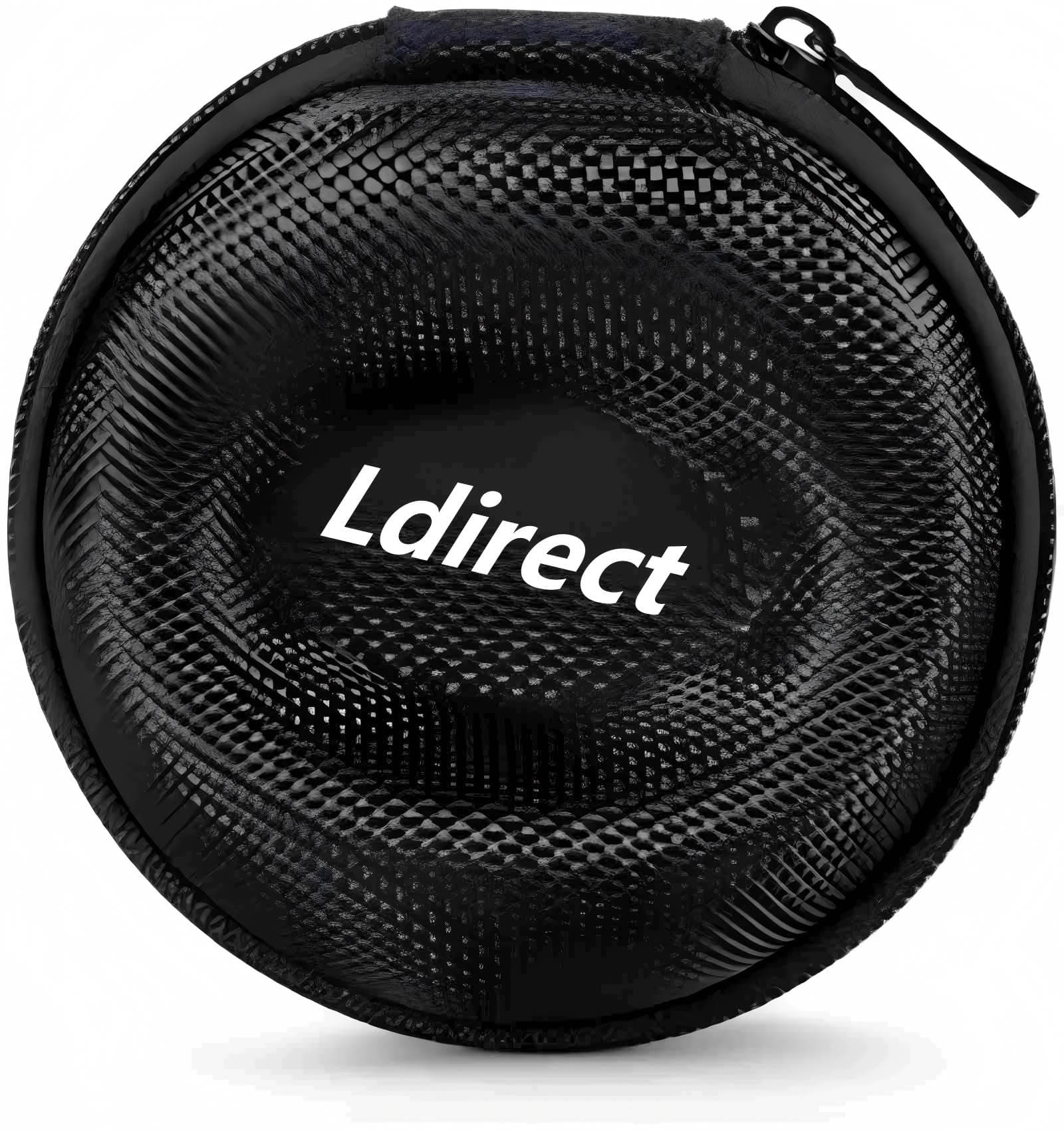 2 Pack Watch Travel Cases Single Watch Storage Boxes with Zipper for Most Smart Watches and Wrist Watches up to 50mm