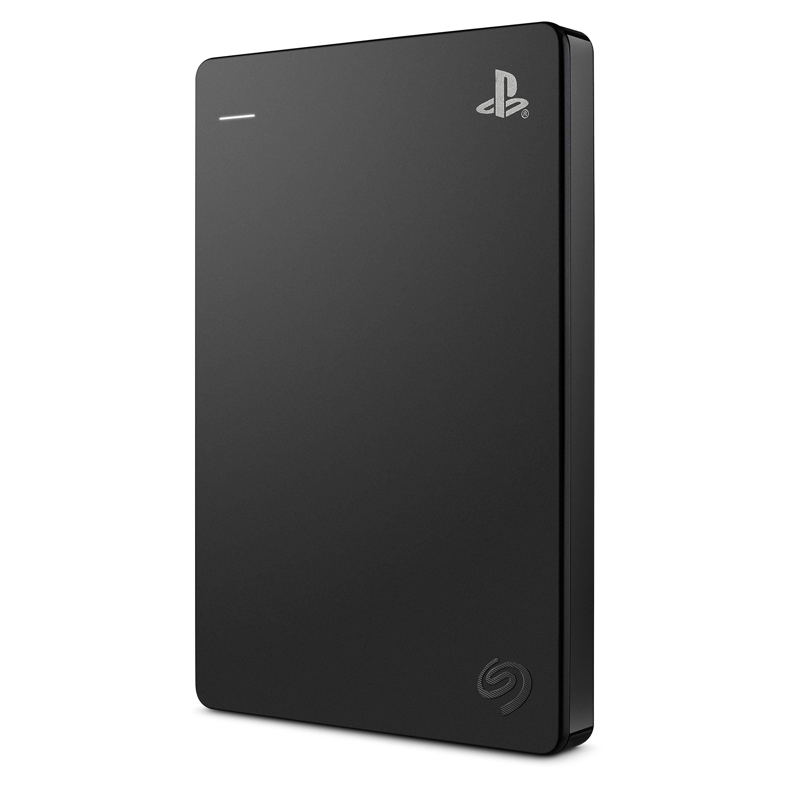 Seagate Game Drive for PS4, 2TB, Portable External Hard Drive, Compatible with PS4 and PS5 (STGD2000200), Black