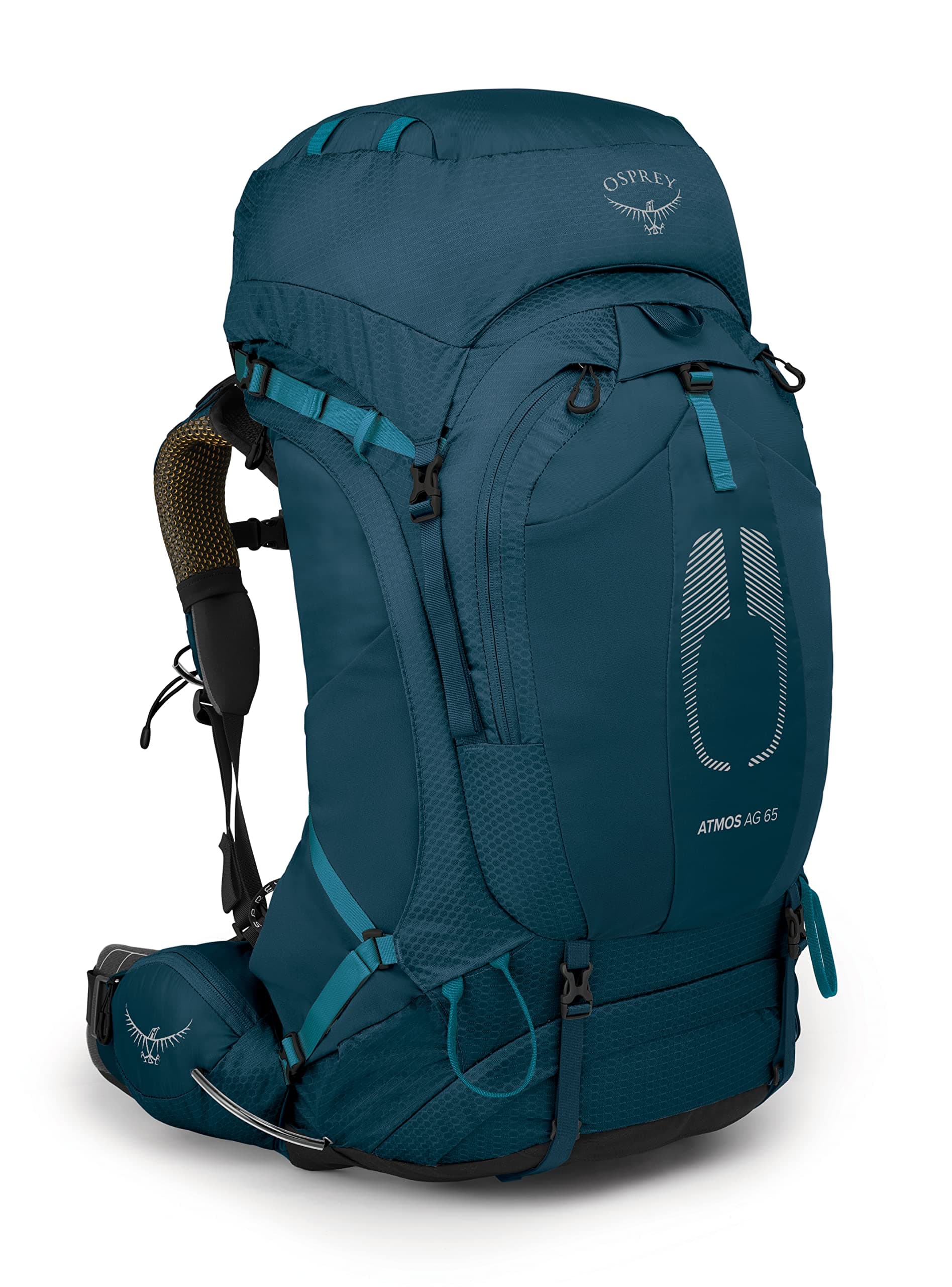 Atmos AG 65L Men's Backpacking Backpack, Venturi Blue, L/XL