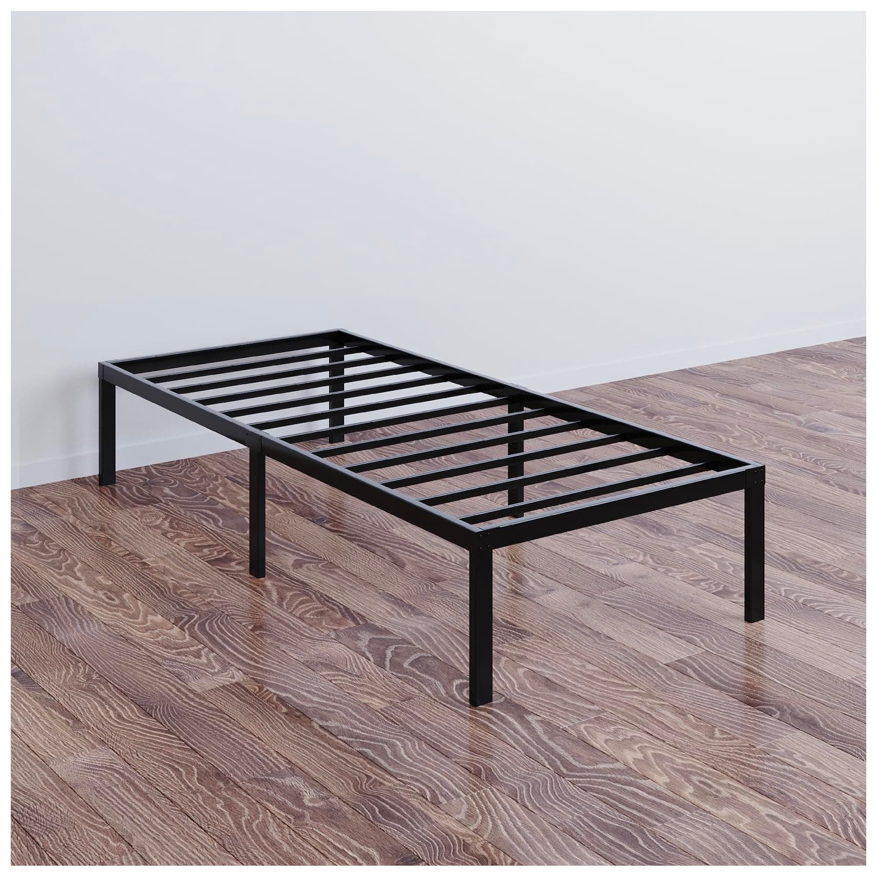 Dreamzie Metal Bed Frame 100x200 with Storage Sturdy and 20min Easy Assembly Bed Frames - Large Storage with 41cm Height