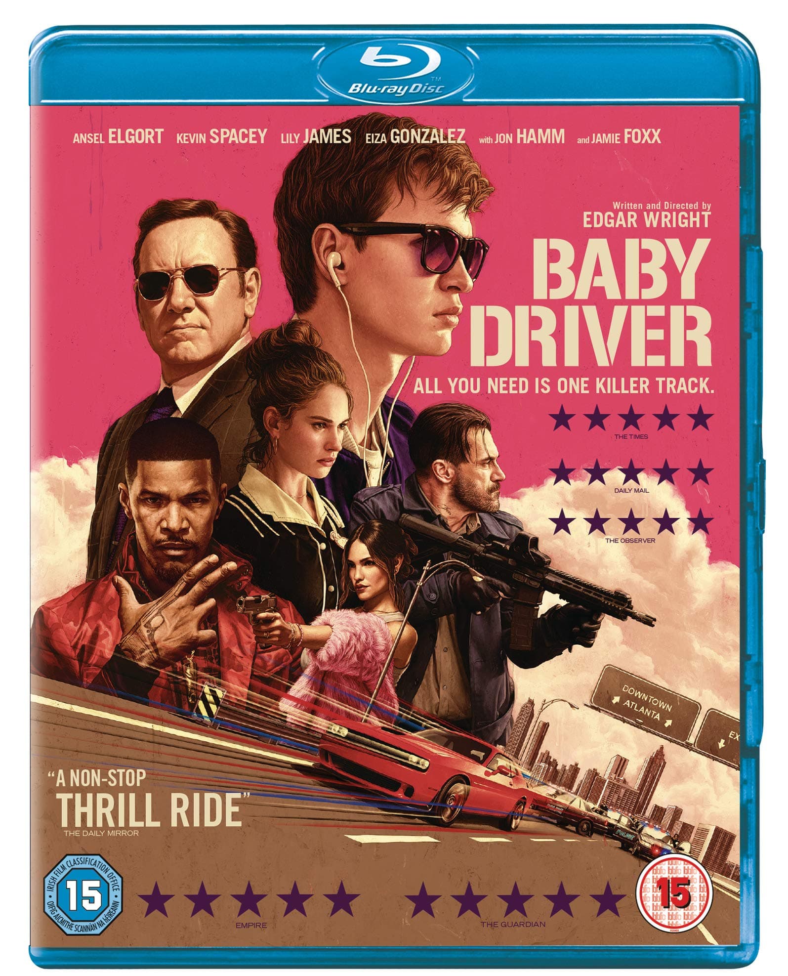 Baby Driver [Blu-ray] [Region B] [2017]