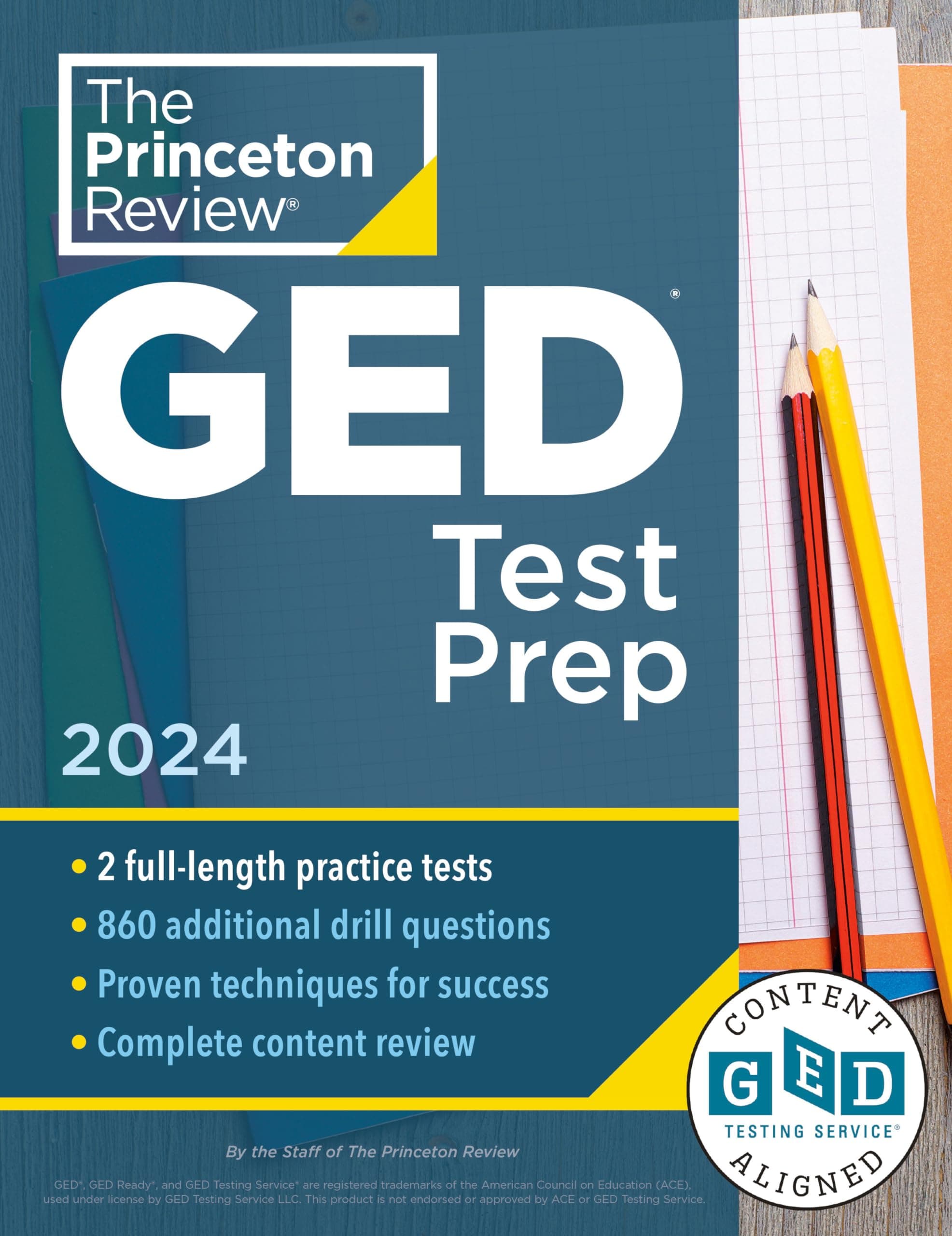 Princeton Review GED Test Prep, 2024: 2 Practice Tests + Review & Techniques + Online Features (2024)