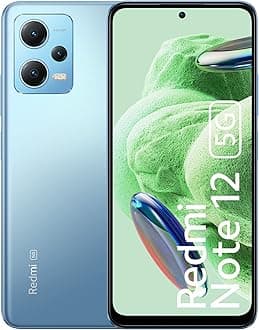 Redmi Note 12 5G (Mystique Blue,8GB RAM, 256GB Storage)