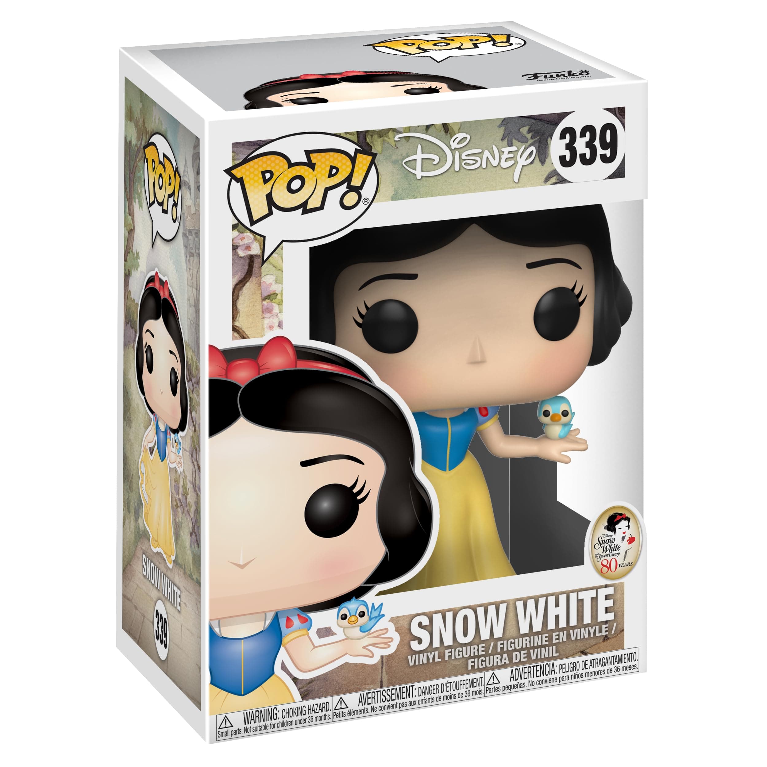 Pop! Disney: Snow White Vinyl Figure - Collectable Vinyl Figure - Gift Idea - Official Merchandise - Toys for Kids & Adults - Movies Fans - Model Figure for Collectors and Display