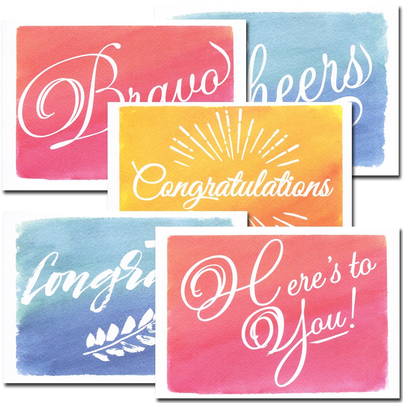 Congratulations Cards Assortment 30 Cards Blank Inside 32 Envelopes Made in USA by CroninCards