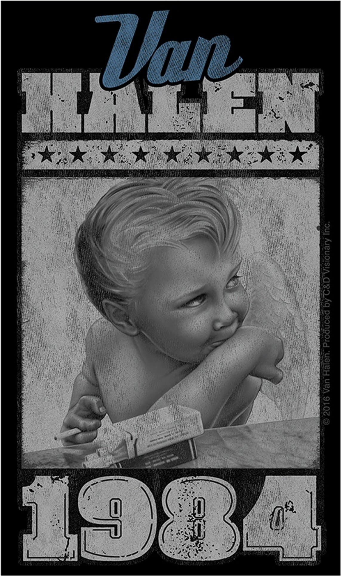 Officially Licensed Original VAN HALEN 1984, Artwork, 3.25" x 5.5"- Sticker DECAL