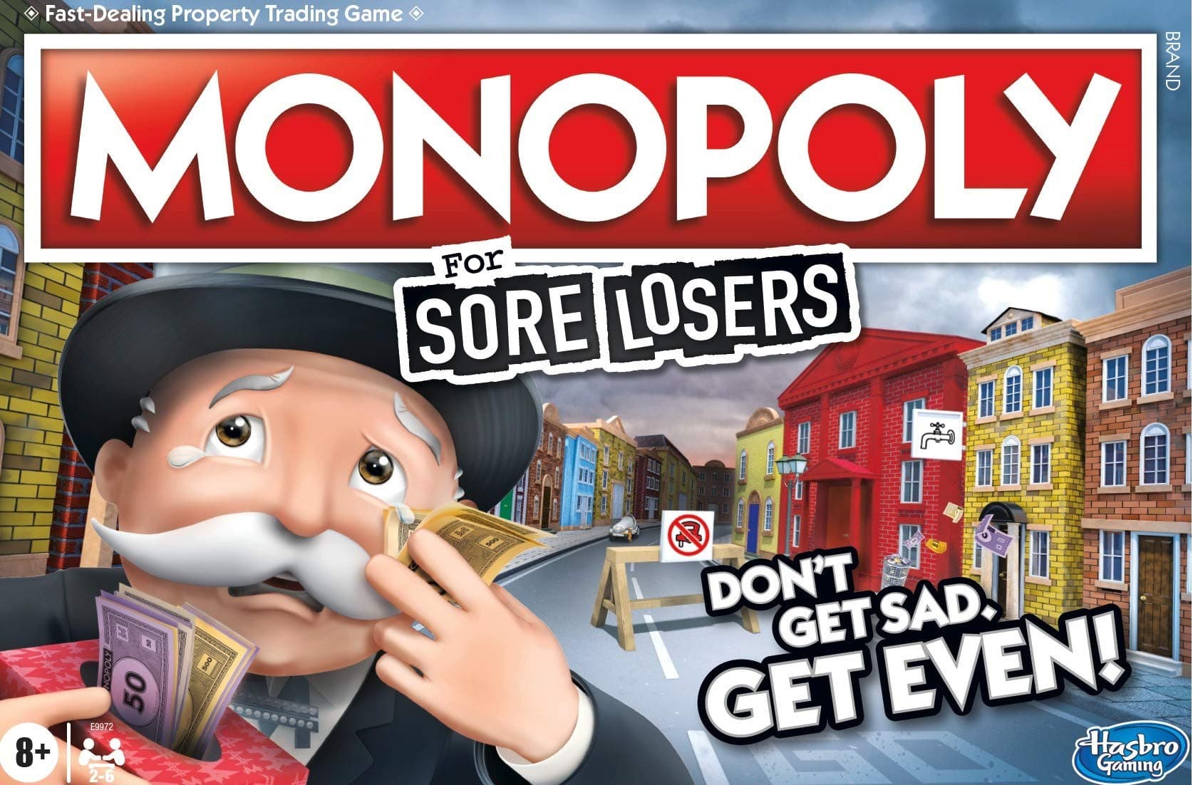 MONOPOLY For Sore Losers Board Game For Ages 8 And Up, The Game Where It Pays To Lose, Multicolor, Pack Of 1