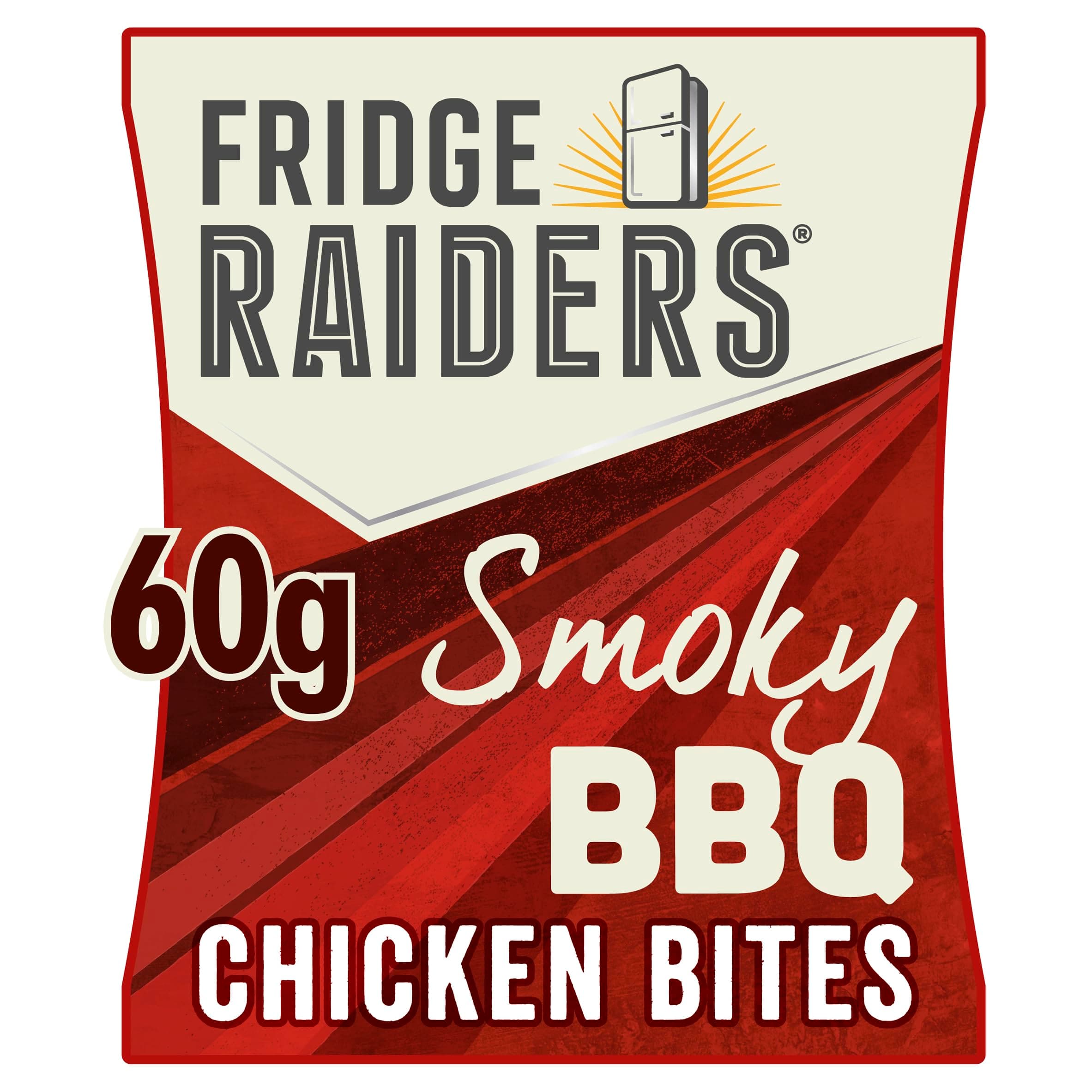 Fridge Raiders Smoky BBQ Chicken Bites, 60 g