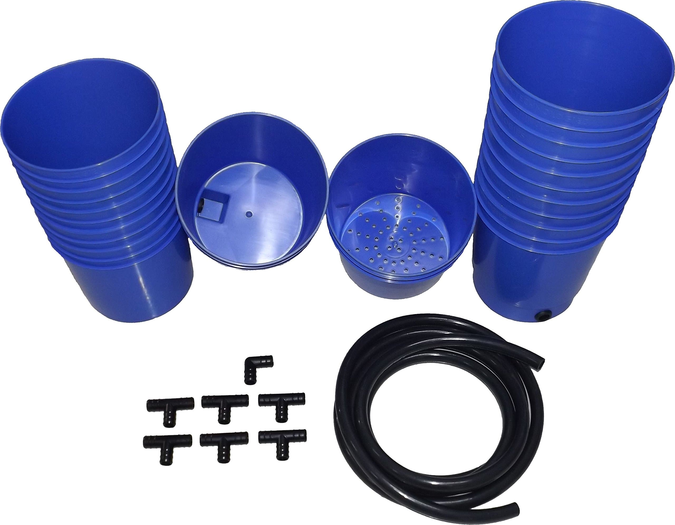Go Hydro EBB & GRO 6 Pot Site Add-on Set - Expansion Kit with Tomato Cages