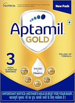 Gold Follow Up Infant Formula Milk Powder for Babies - Stage 3 ( 12 month onwards ) - 400gm - BIB Pack