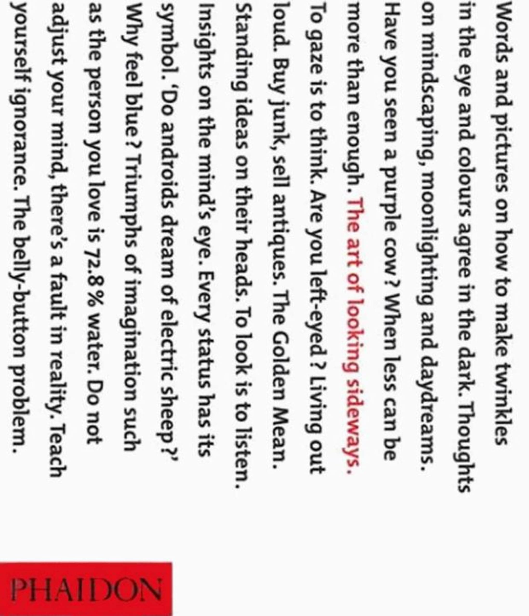 The Art of Looking Sideways: 0000