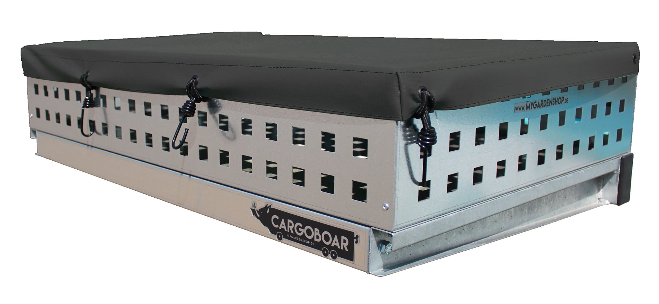 Cargoboar Load-Securing Trailer Tarpaulin 90 x 60 cm Black