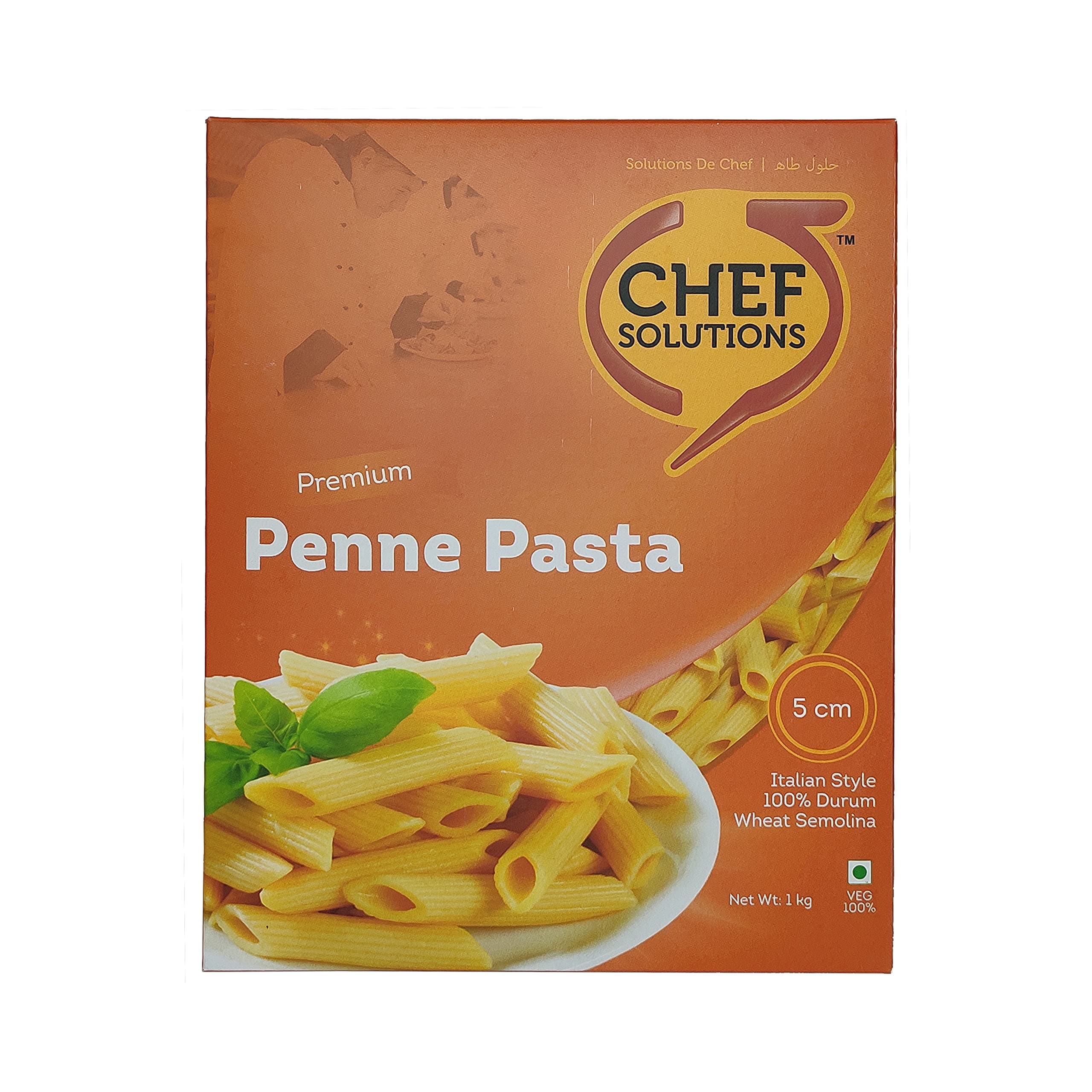 Chef Solutions Penne Pasta - 5cm, 1Kg