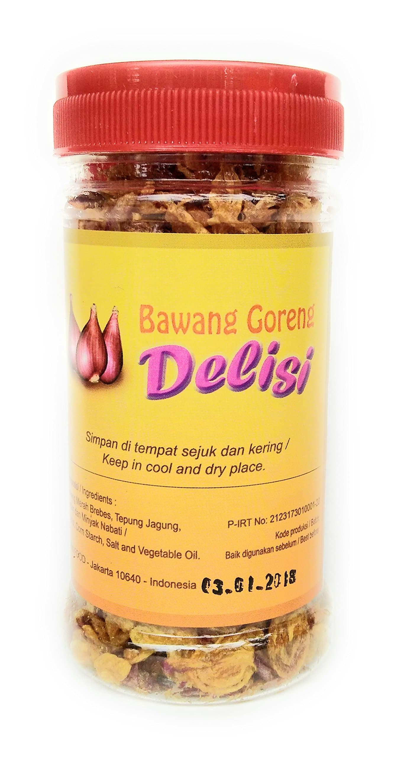 Delisi Bawang Goreng (Fried Shallot), 55 Gram