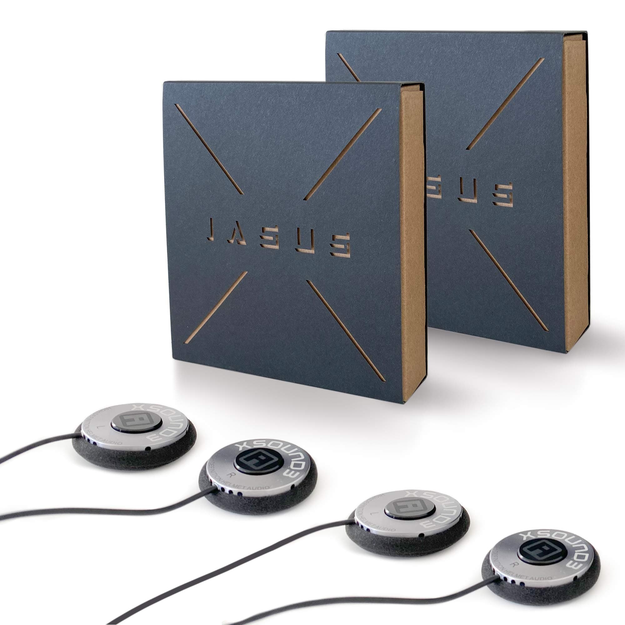 iASUS 500K Headset with PTT Button (for iPhone, BlackBerry, Samsung, HTC, LG, ASUS and Other Smartphones) (Clear)