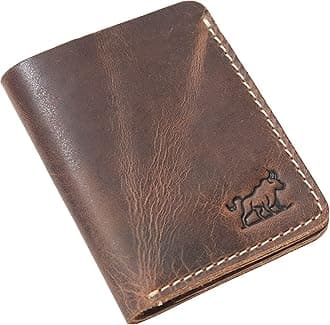 SKiDE Hunter Slim Wallet | Minimalist Wallet & Small Wallet for Men | Card holder for Men & Women | Card Holder wallet | (Hunter Brown), Hunter Tan, Minimalist