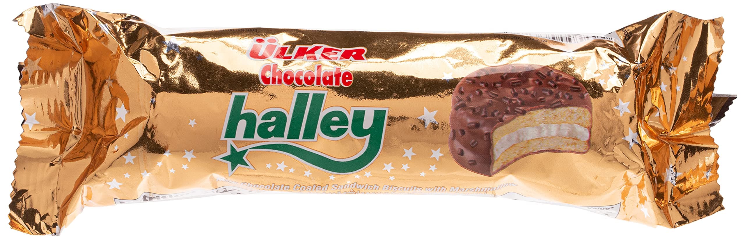 Ulker Halley Chocolate Biscuit Sandwich - 77gm - 24 Pieces