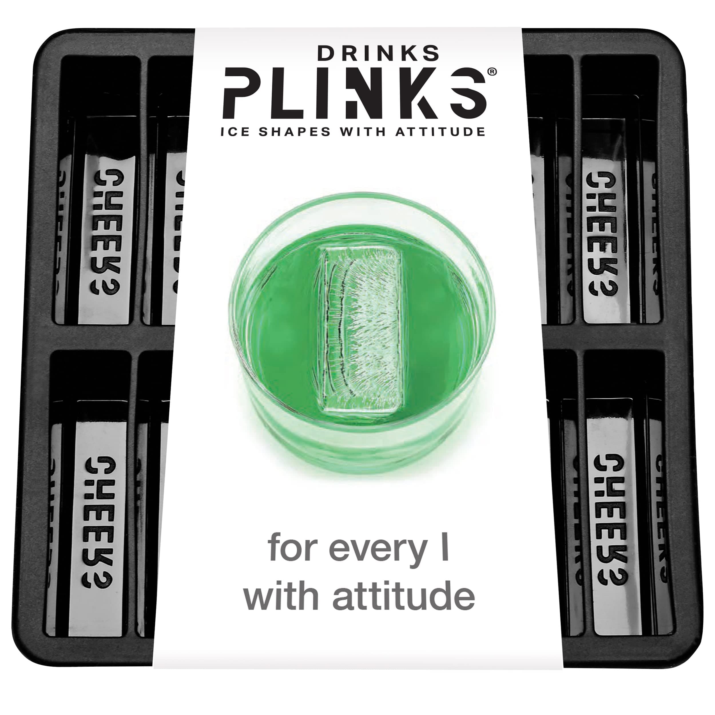 DRINKSPLINKS Silicone Ice Cube Mold Tray - Custom Letter i. Personalized Monogram Big Ice Cube Molds for Whiskey, Bourbon, Cocktails, and Customized Gifts with Initials. Alphabet Molds for Every Name.