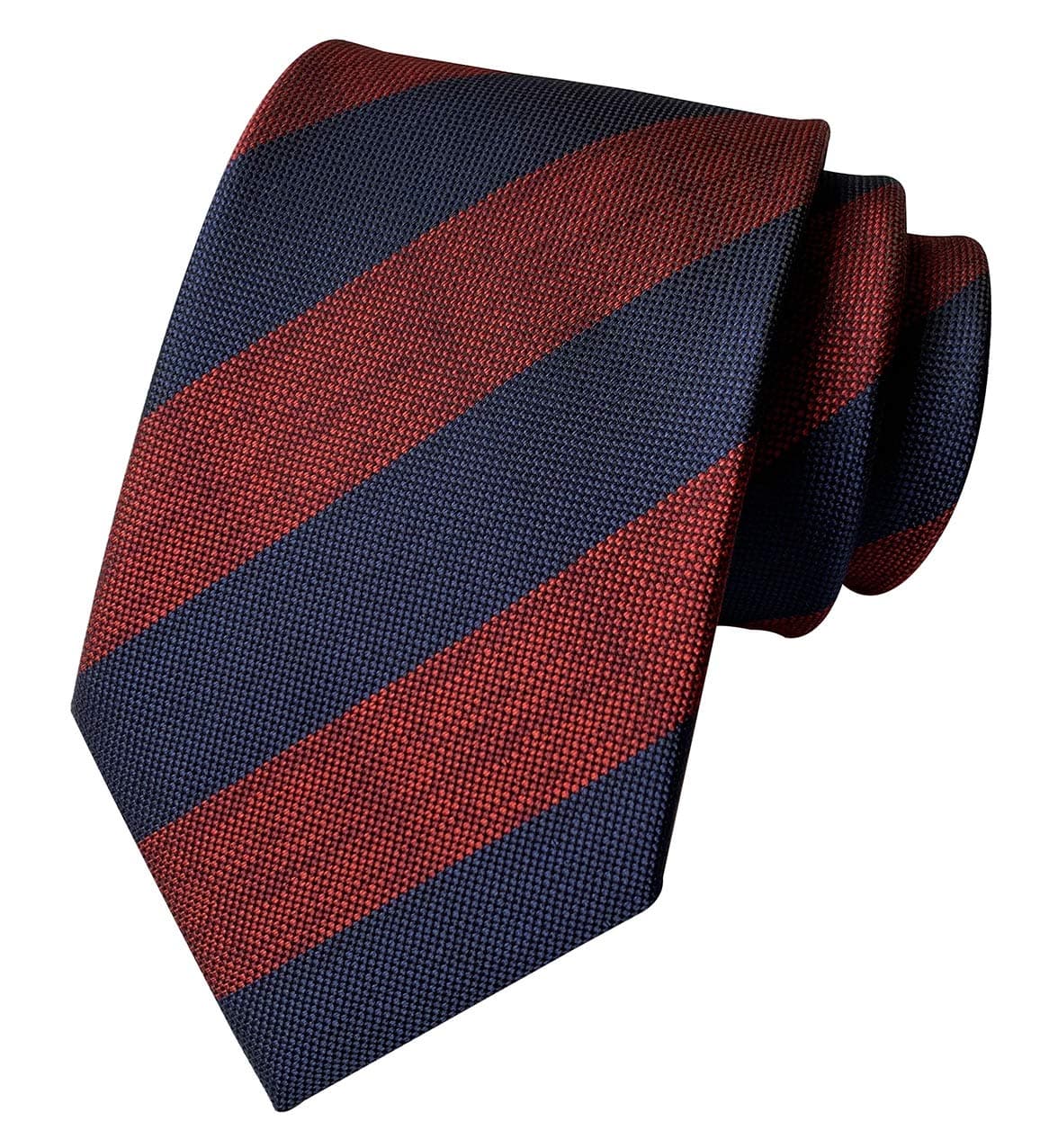 Elfeves Men's Striped Gingham Check Pattern Ties Business Formal Designer Neckties