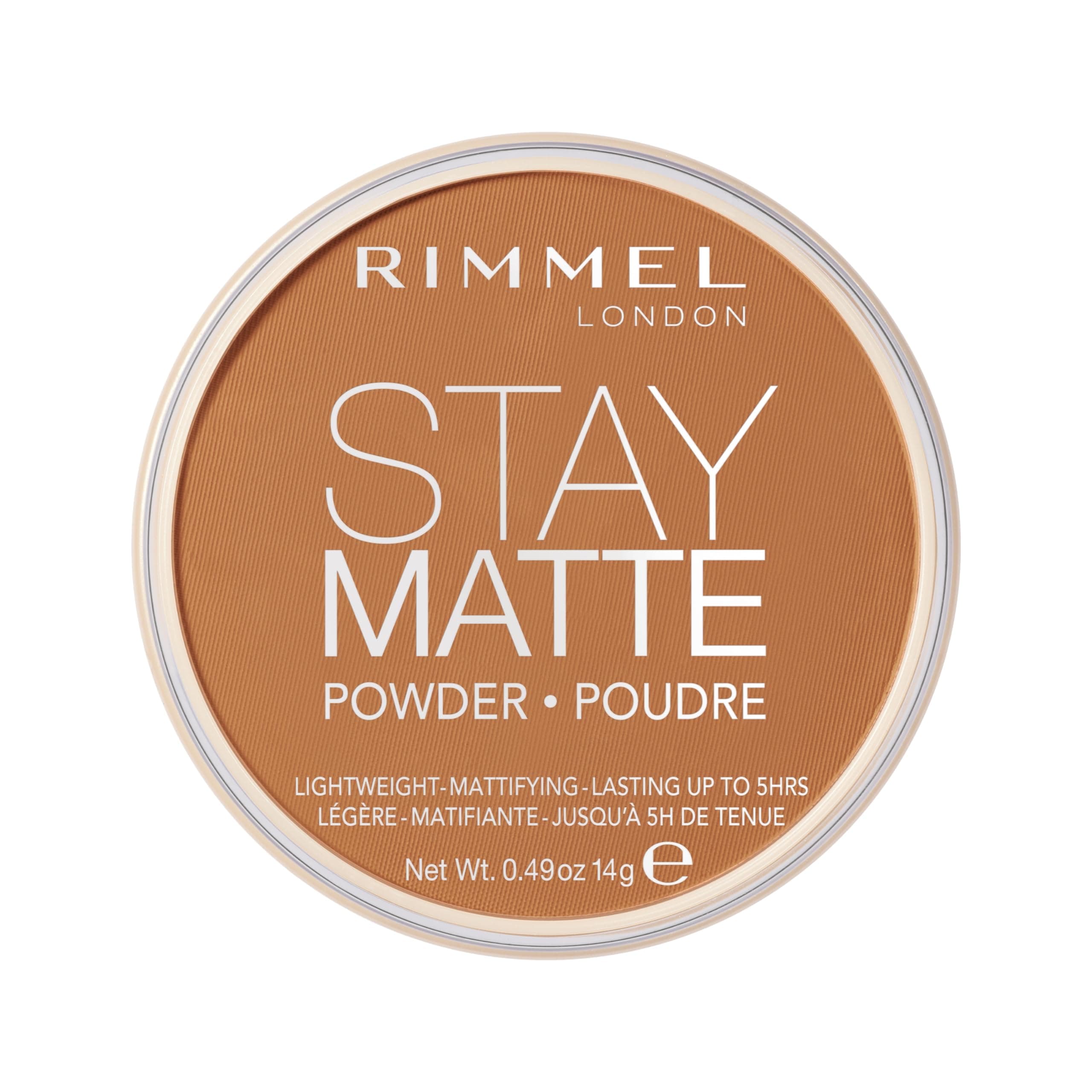 London Stay Matte - 031 Pecan - Pressed Powder, Lightweight, High Coverage, Shine Control, 0.49oz