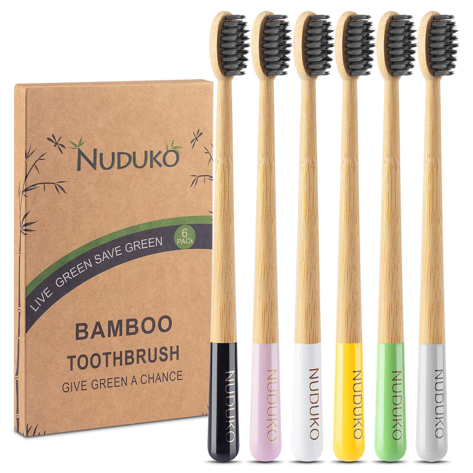bamboo charcoal-infused toothbrush