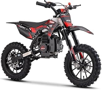 Thunder 50cc 2-Stroke Kids Gas Dirt Bike Red
