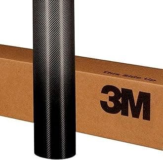 3M 1080 CF12 BLACK CARBON FIBER 5ft x 60ft (300 Sq/ft) Car Wrap Vinyl Film