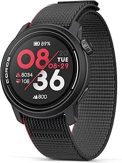 PACE 3 GPS Sport Watch, Lightweight Running Watch, 17-Day Battery Life, Accurate GPS, Heart Rate Monitor, Navigation, Sleep Tracking, Training Plan, Run, Bike, and Ski (Ink Nylon)