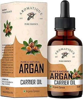 Moroccan Argan Oil For Hair | Cold Pressed Multi-Purpose Oil for Hair & Skin | Nourishing, Frizz-Free, Shiny & Stronger-Looking Hair | SLS & Paraben Free | 15ml