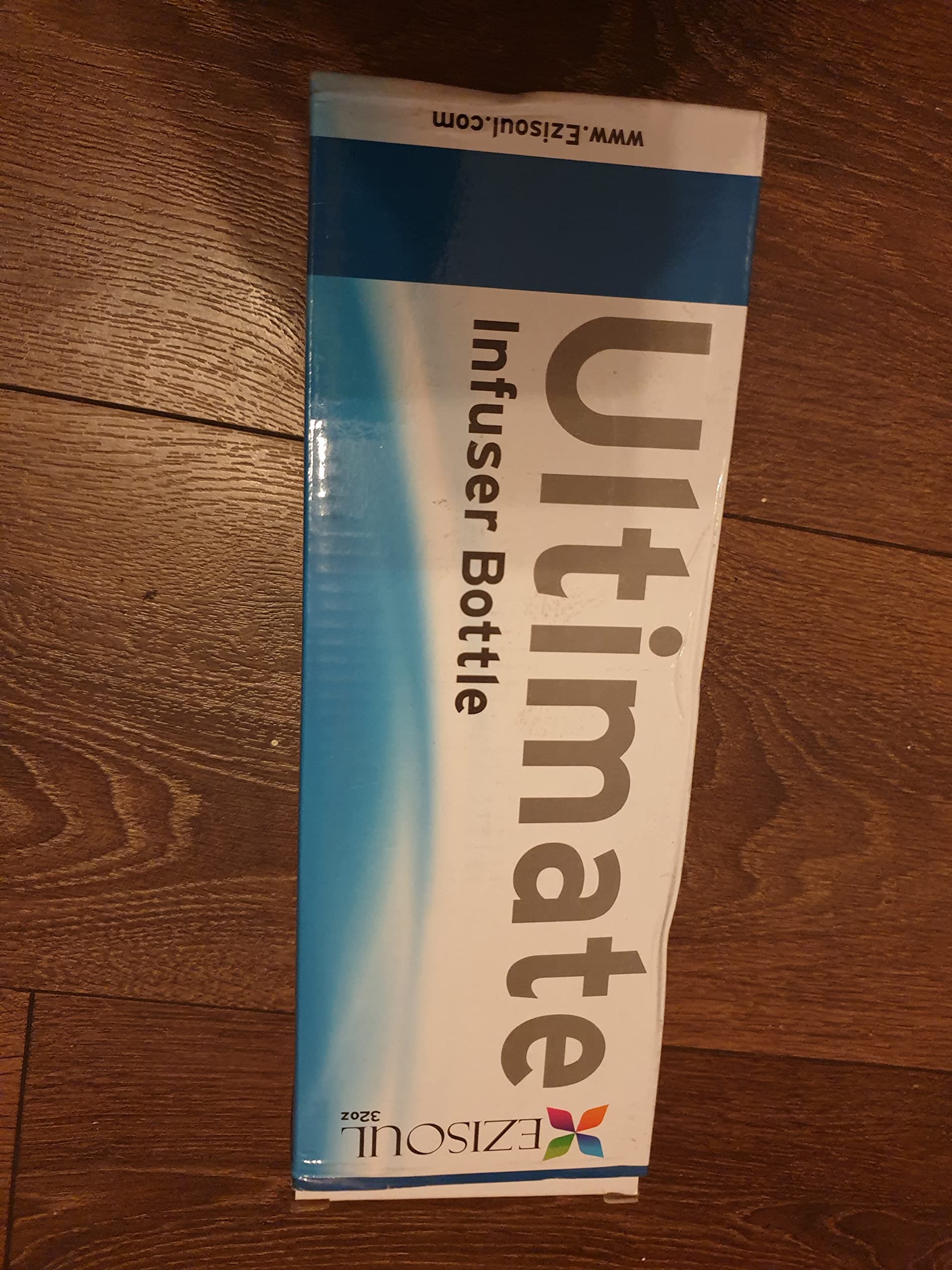 Fruit Infuser Water Bottle Large 1000mL - No BPA - Leakproof, Flip Top Lid - BONUS Brush and ebook.