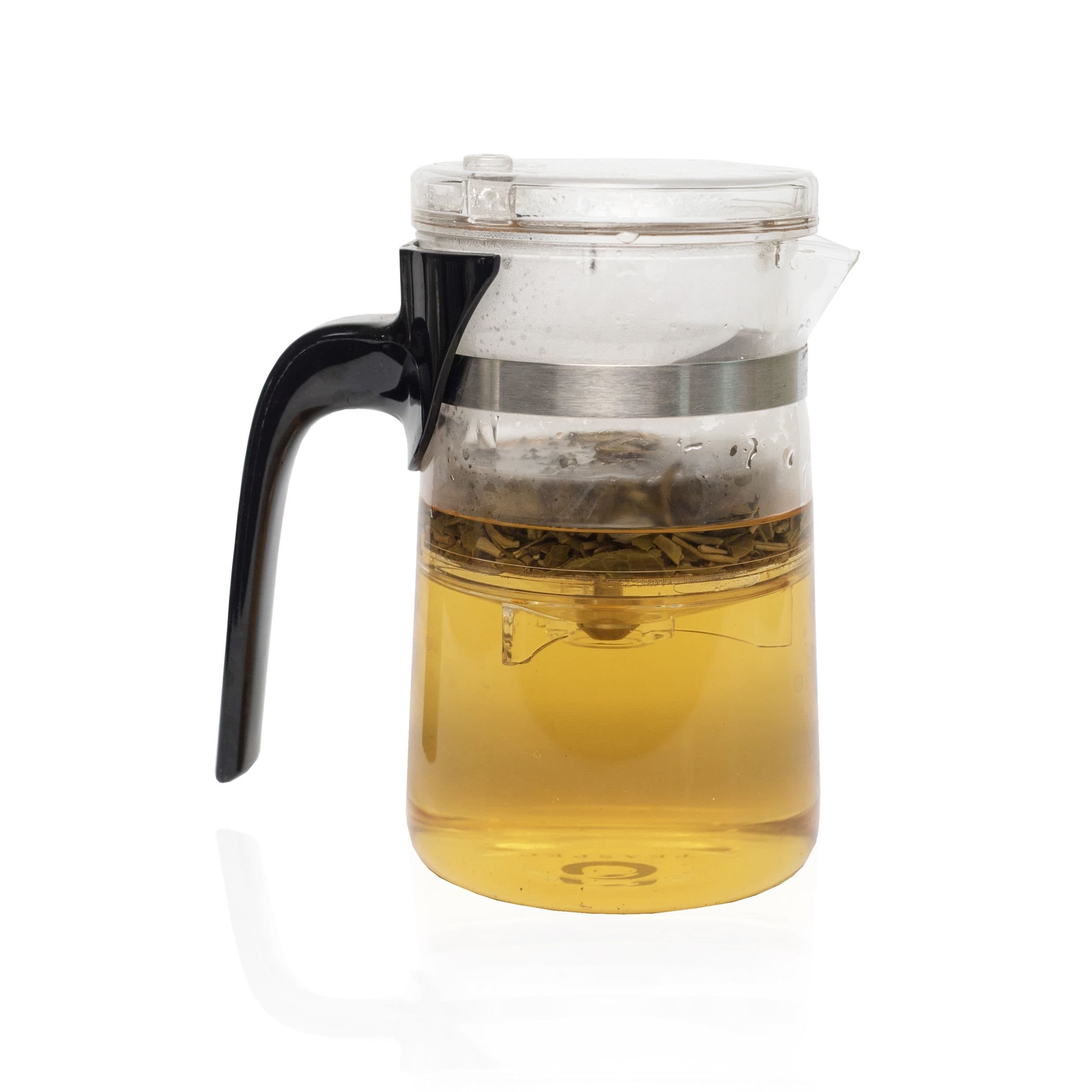 TEASPEC Lazy Pour, Glass Teapot with Removable Infuser, 500ml