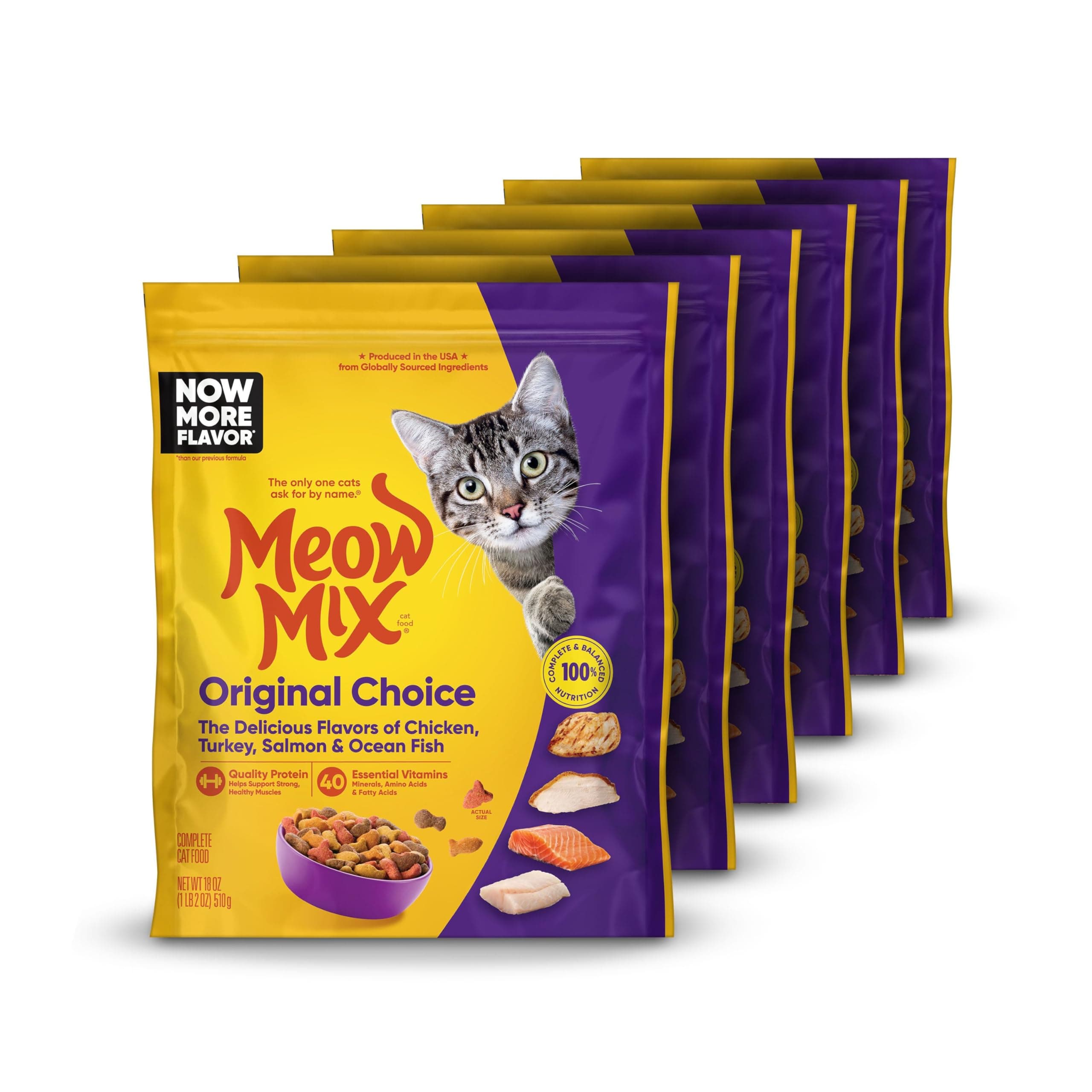 Meow Cat Food Mix