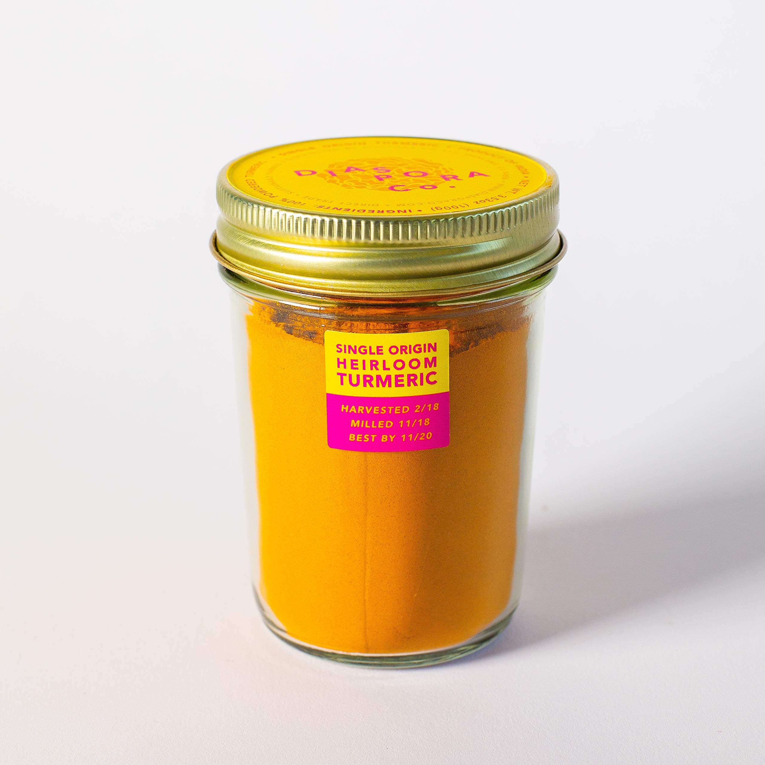 Single-Origin, Direct Trade, Organically Farmed, High Curcumin Content, Freshly Milled Turmeric Powder