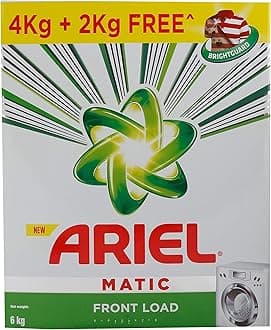Ariel Matic Detergent Powder - 6 Kg (Front Load)