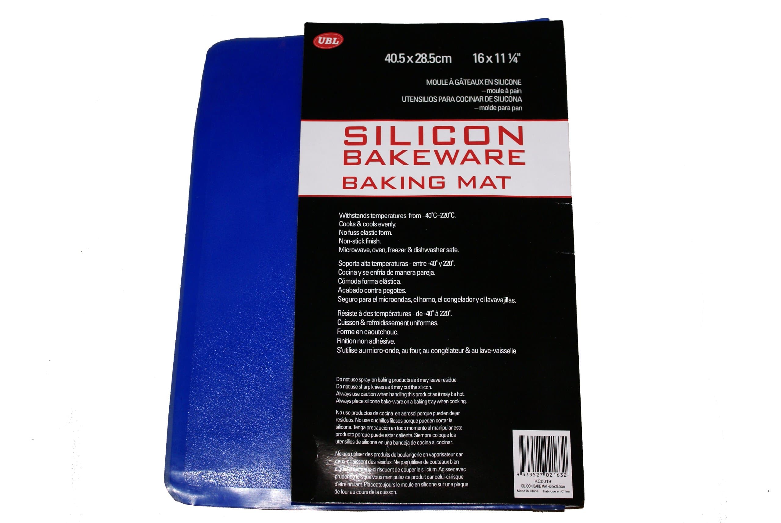 SILICONE BAKING MAT 40.5 X 28.5cm AVAILABLE IN 4 COLOURS