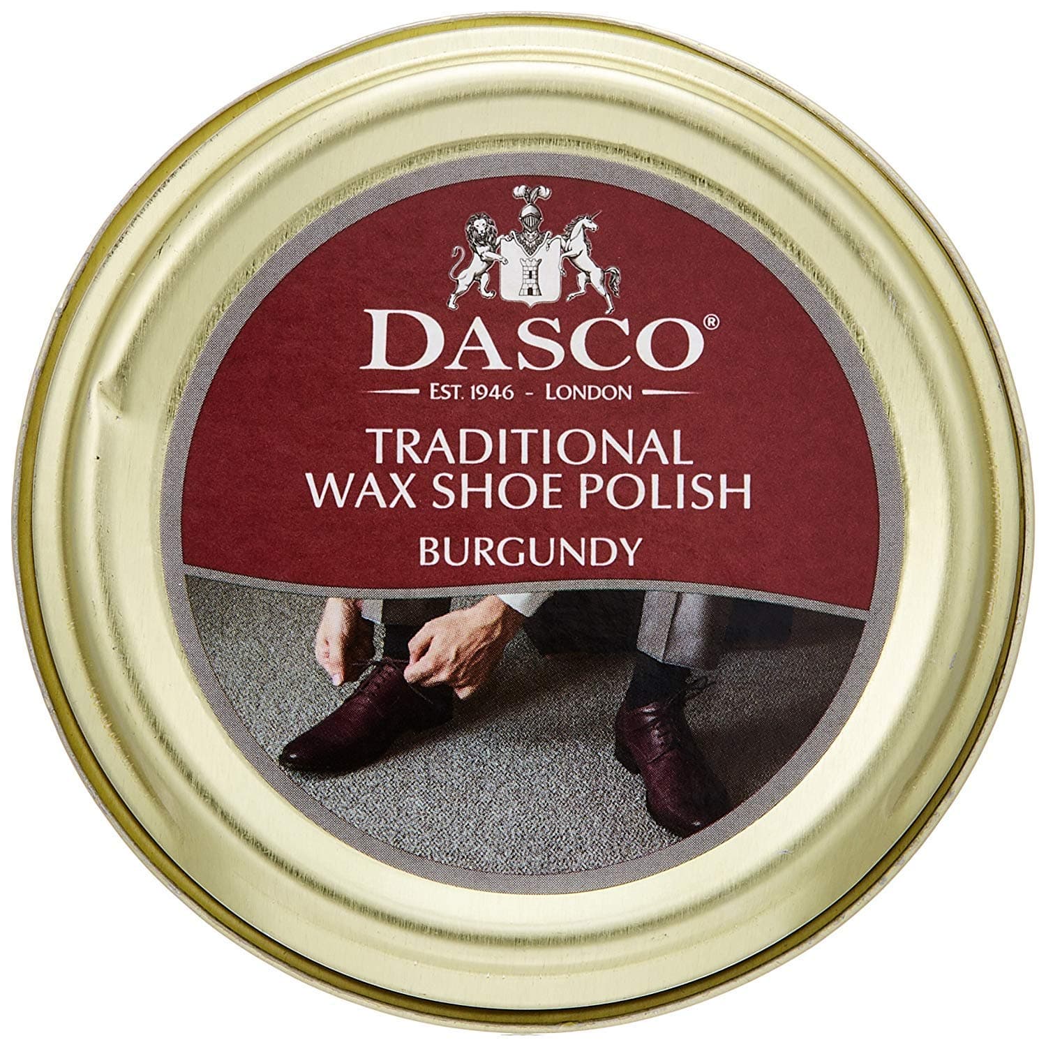 3 x Wax Shoe Polish - Burgundy