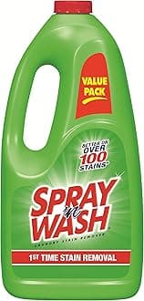 Resolve Spray 'n Wash Pre-Treat Laundry Stain Remover Refill, 360 fl oz (6 Bottles x 60 oz)