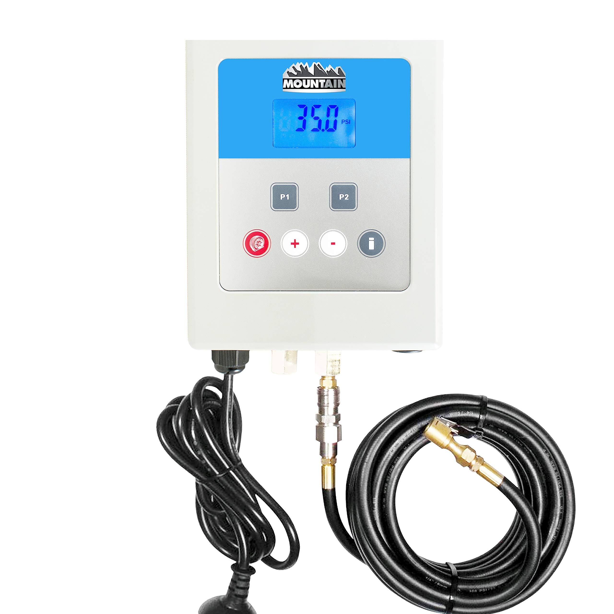 Mountain (MTN24880) Fast-Flate Wall Mount Digital Auto Inflator