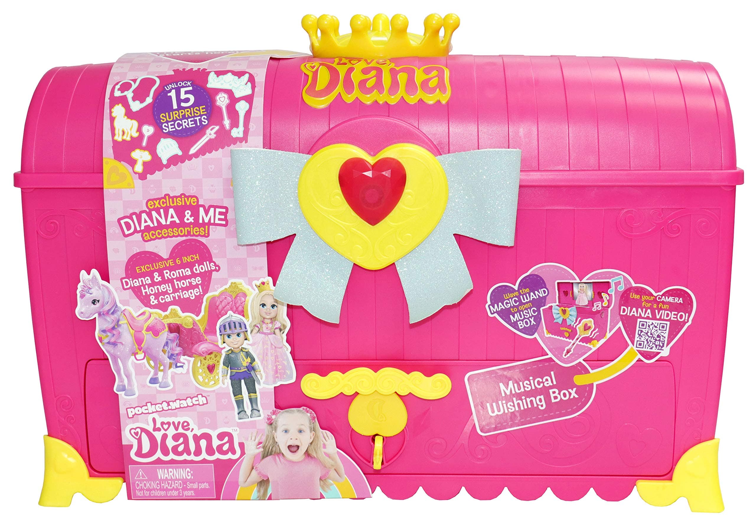 Love, Diana Wishing Box Hidden Treasures