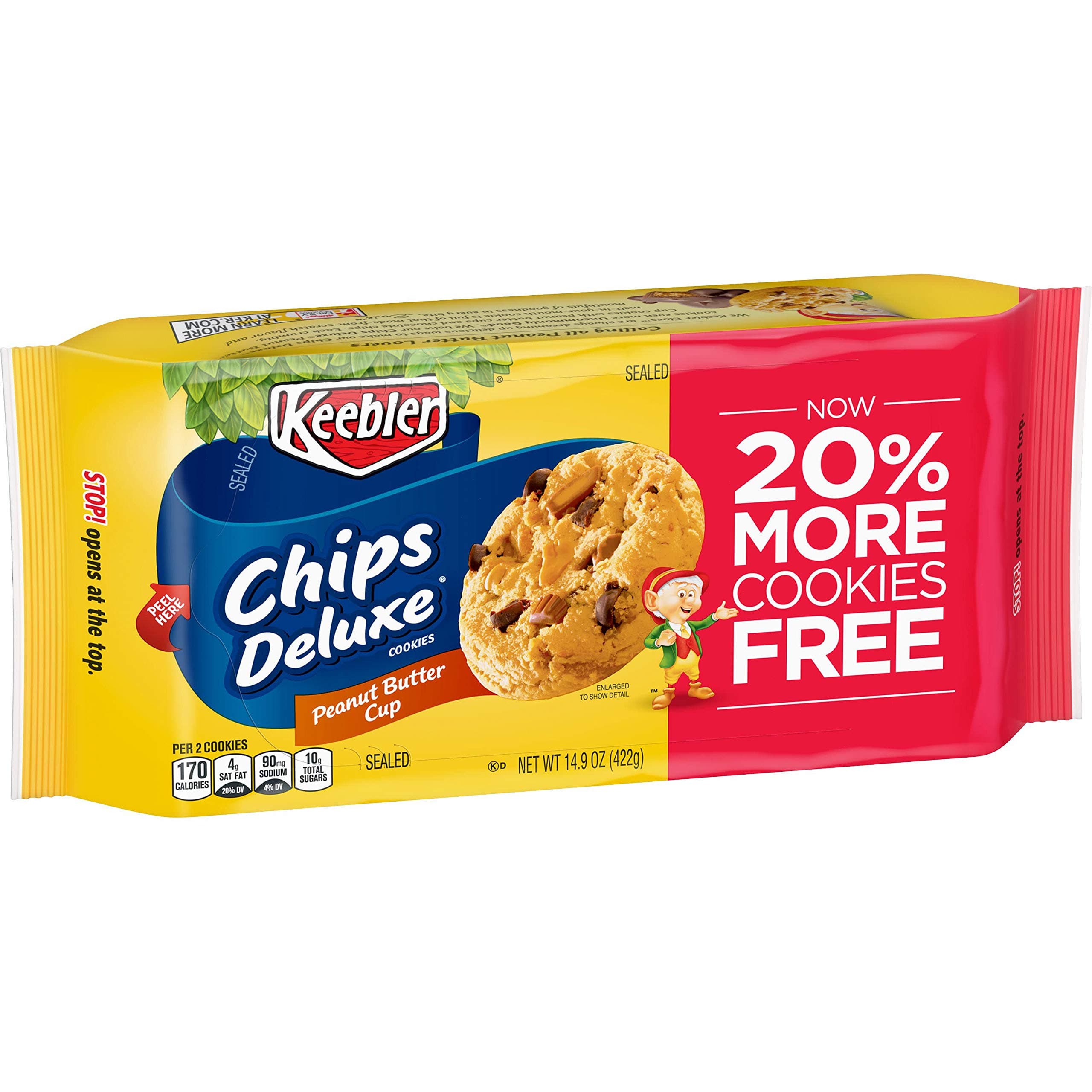 Chips Deluxe, Cookies, Peanut Butter Cup, 14.9 Ounce